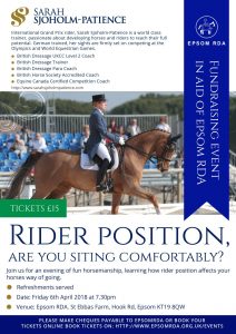 Epsom RDA poster